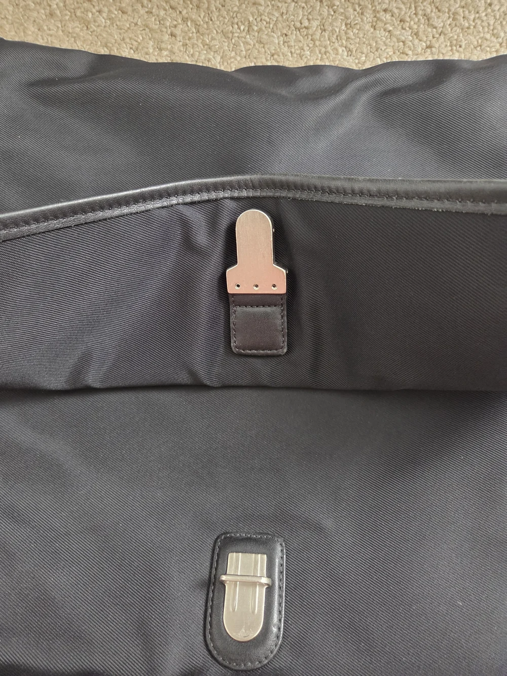Coach Men's Black Messenger Bag - Classic Everyday Crossbody